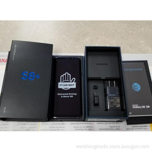 New Samsung Galaxy S8 Plus Midnight Black SM-G955F LTE 64GB 4G Factory Unlocked
